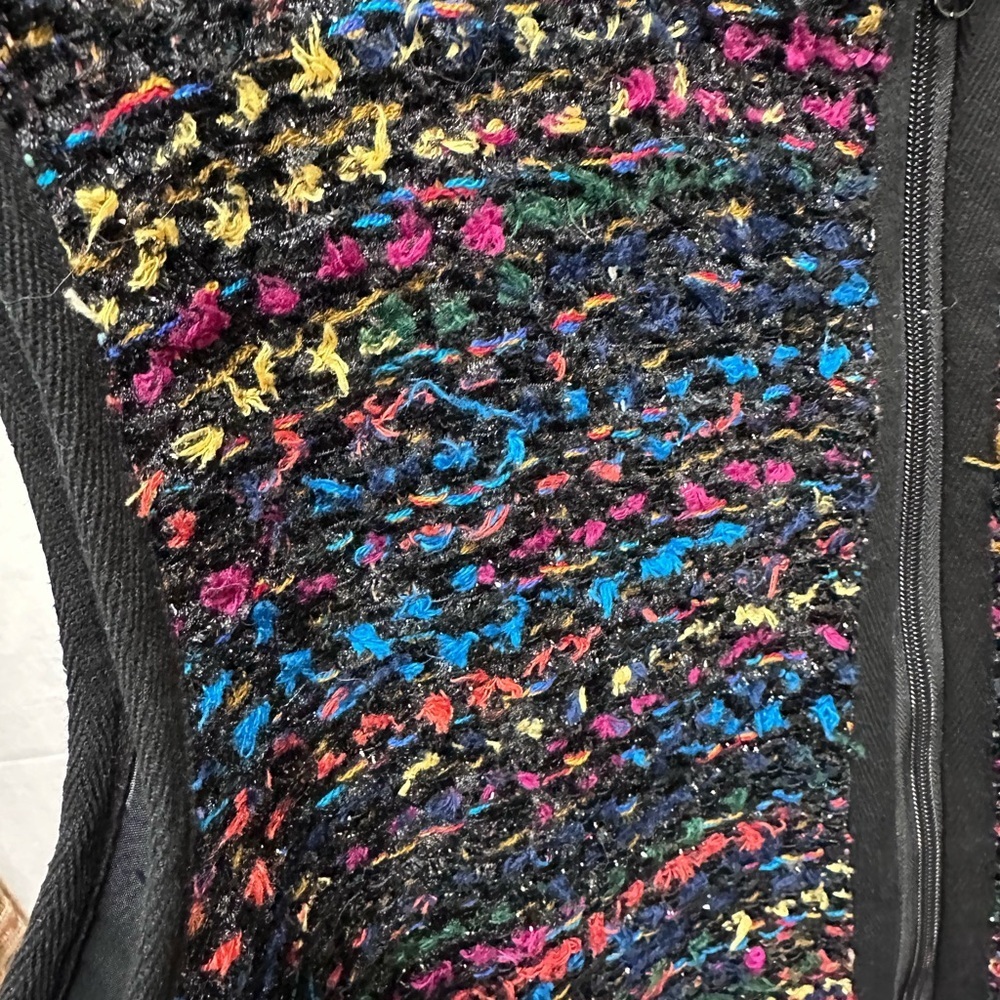 Serengeti Multicolor Tweed Women's Vest - Picture 3 of 4